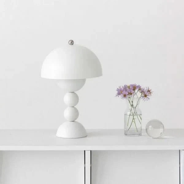 Lampada da Tavolo Portatile Ricaricabile Nordic Flower