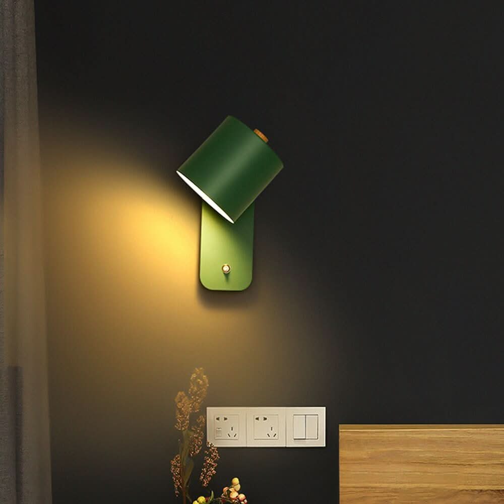 Moderna Lampada da Parete LED Nordica con Interruttore - Set di 2