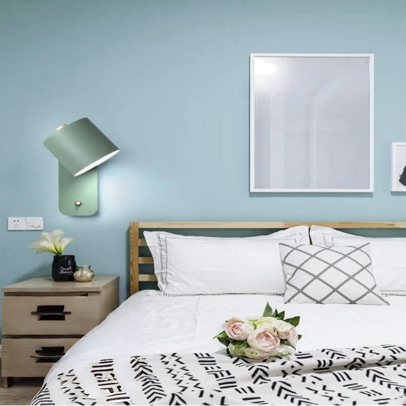 Moderna Lampada da Parete LED Nordica con Interruttore - Set di 2