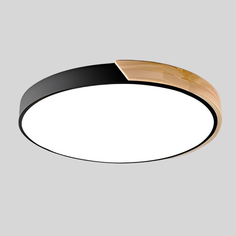 Nordic Wooden Macaroon Ceiling Light for Modern Spaces