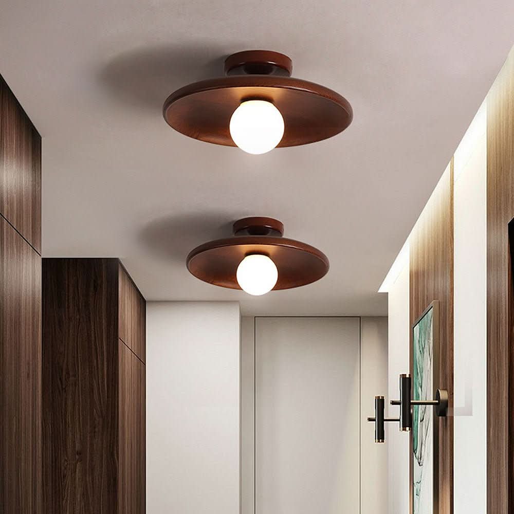 NordicBeam – Lampada da soffitto in legno con design minimalista