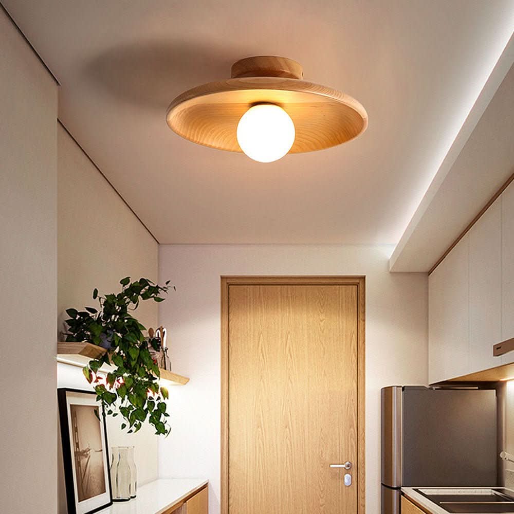 NordicBeam – Lampada da soffitto in legno con design minimalista
