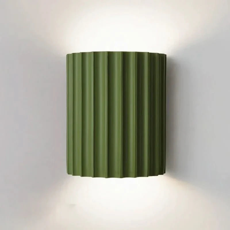 SKYLUMEN – Lampada da Parete Moderna in Resina con Luce Ambientale LED