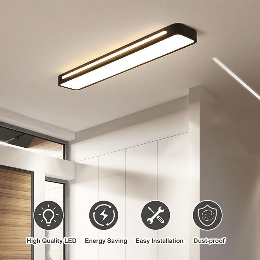 HALOCRAFT – Lampada da soffitto LED minimalista per interni moderni