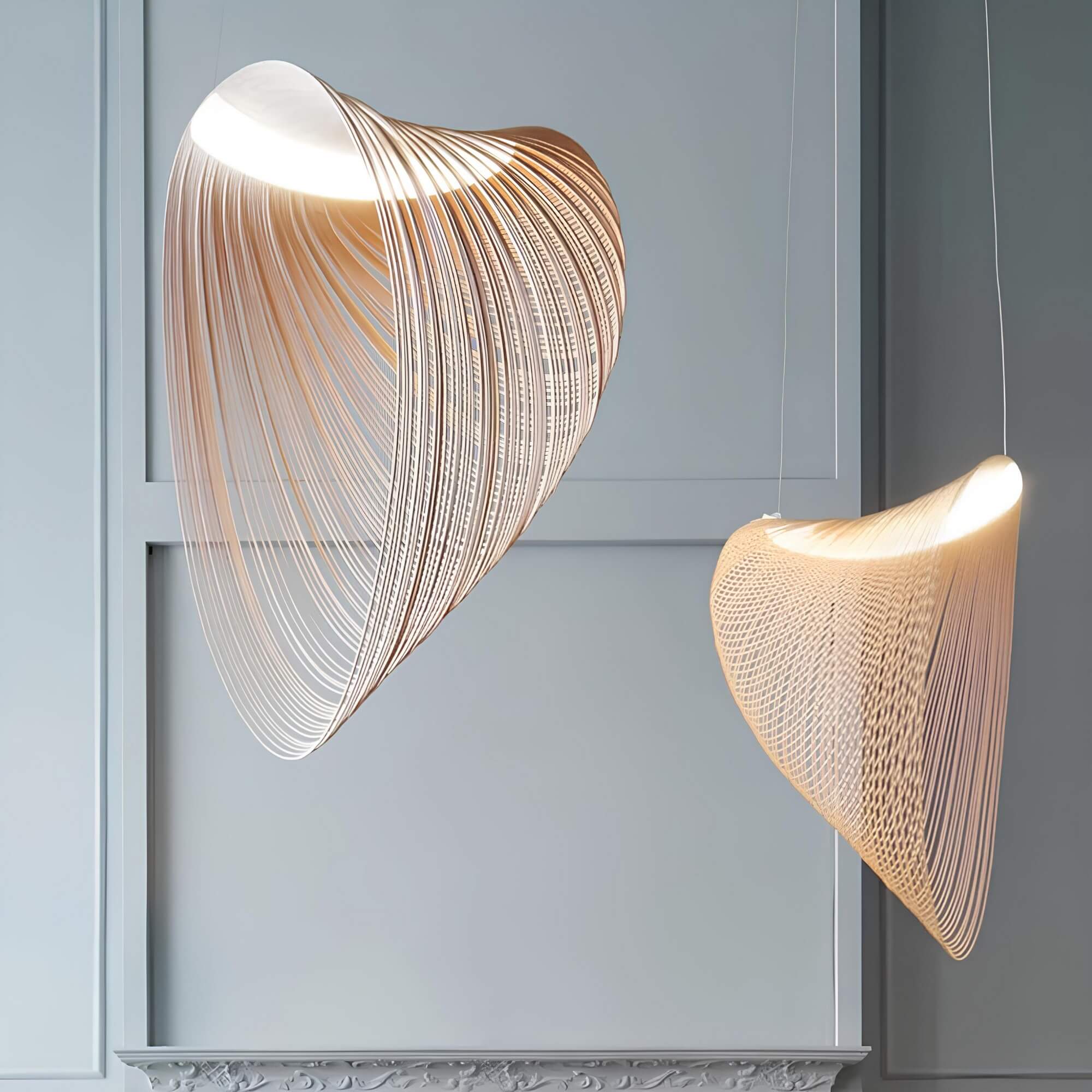 Amaris - Lampada a Sospensione in Metallo Scandinava