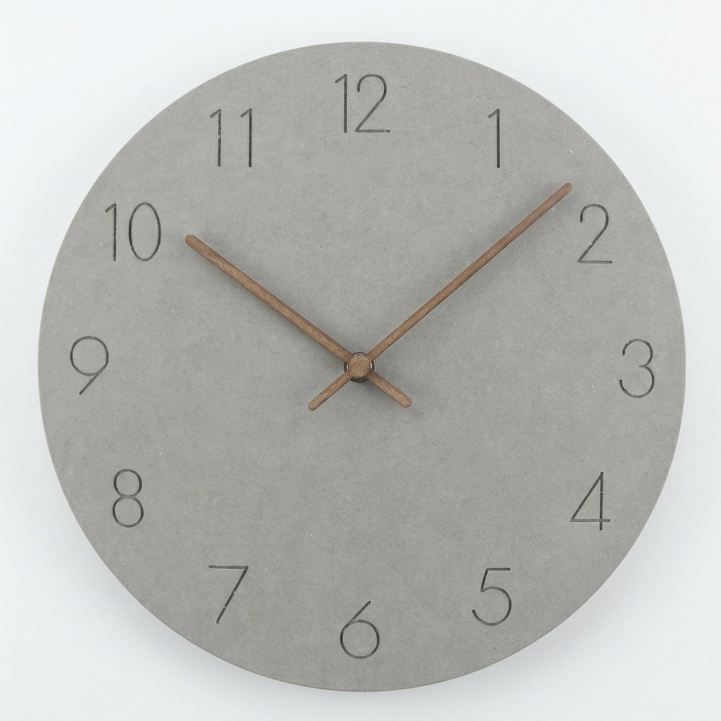 Orologio da Parete Nordico Senza Cornice con Quadrante Opaco