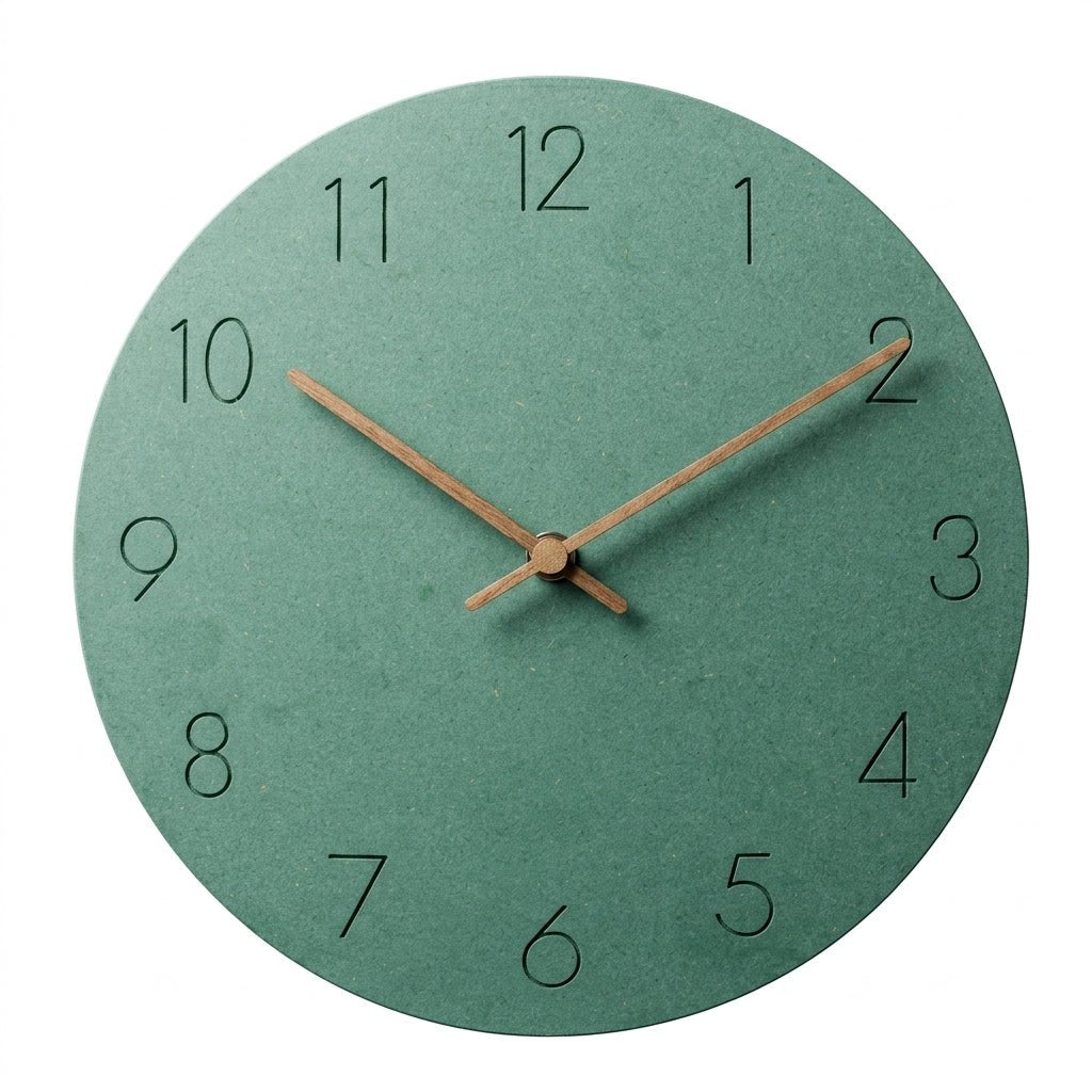 Orologio da Parete Nordico Senza Cornice con Quadrante Opaco