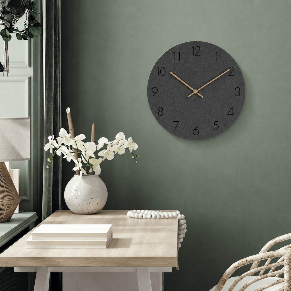 Orologio da Parete Nordico Senza Cornice con Quadrante Opaco