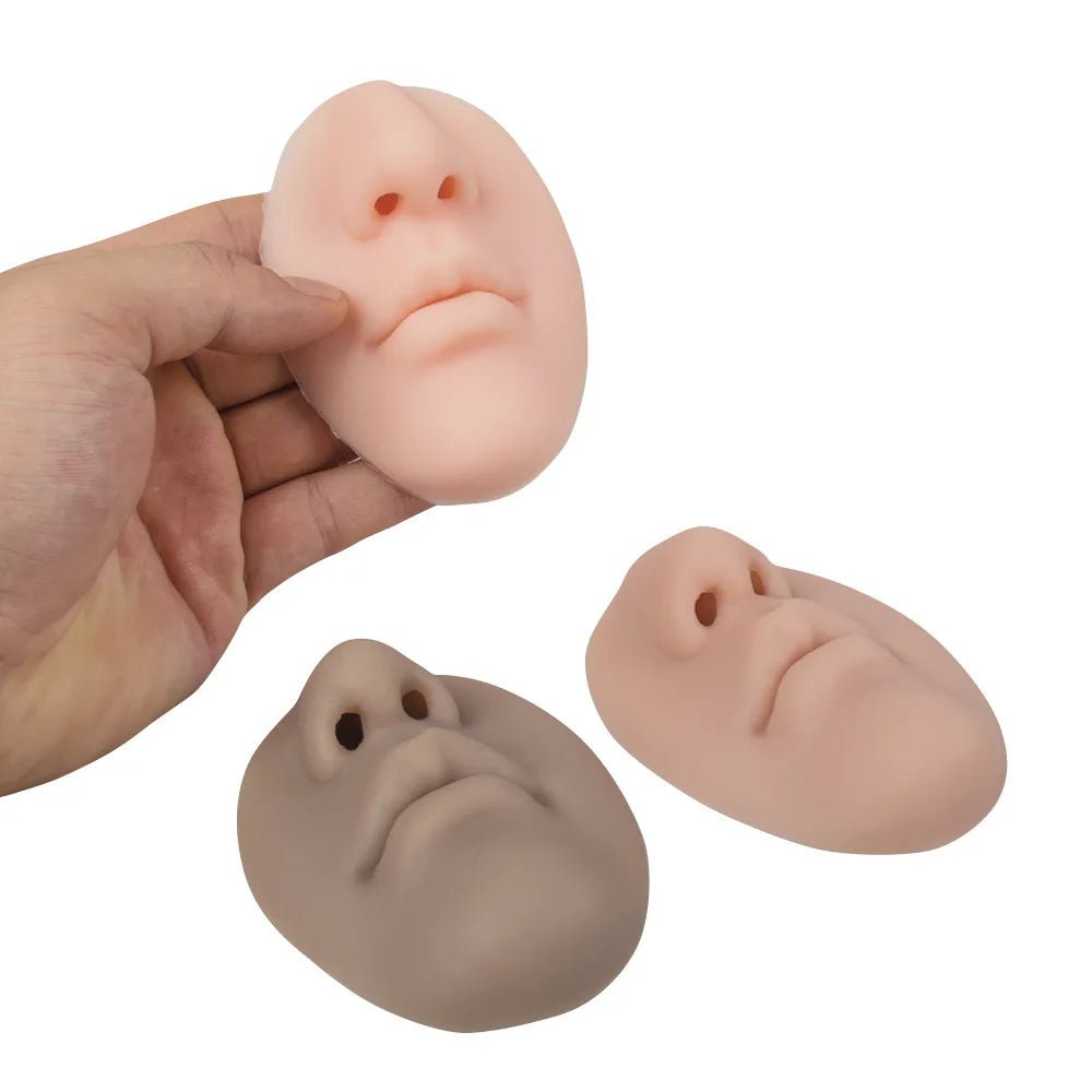 NOSEFOAM – Dispenser di Sapone a Forma di Naso da Montare a Parete per Decorazione Domestica