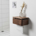 OAKTREND – Elegante Porta Carta Igienica in Legno per Interni Moderni