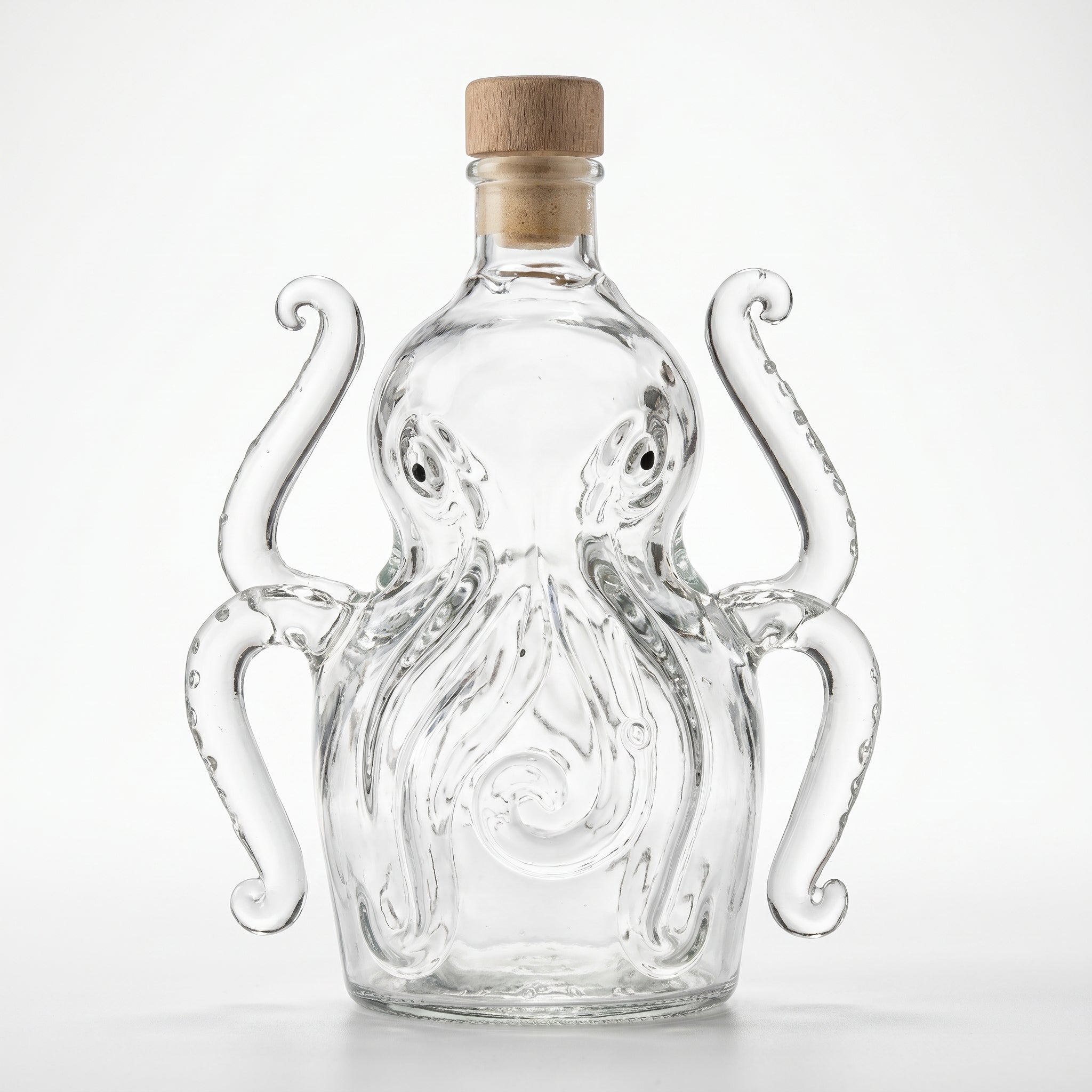 Caraffa da vino a forma di polpo in vetro borosilicato