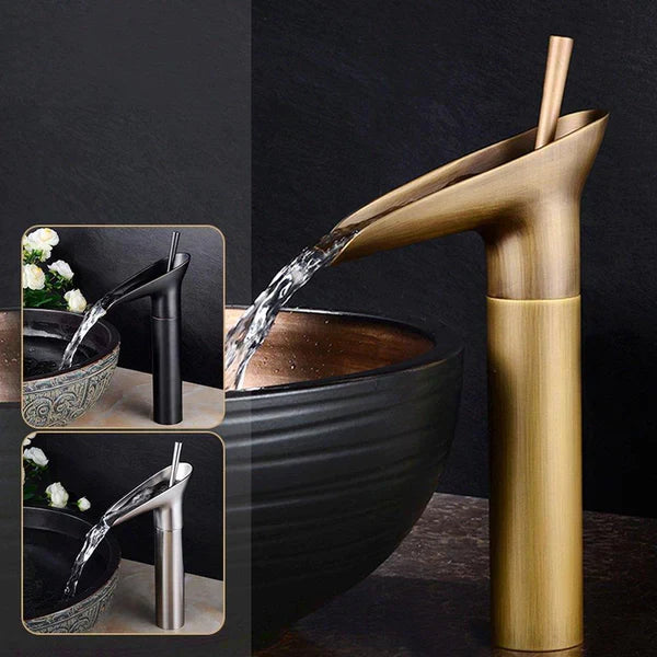 Fontana Antico Rubinetto Bagno Lavabo Rubinetto Ottone Lavello Miscelatori