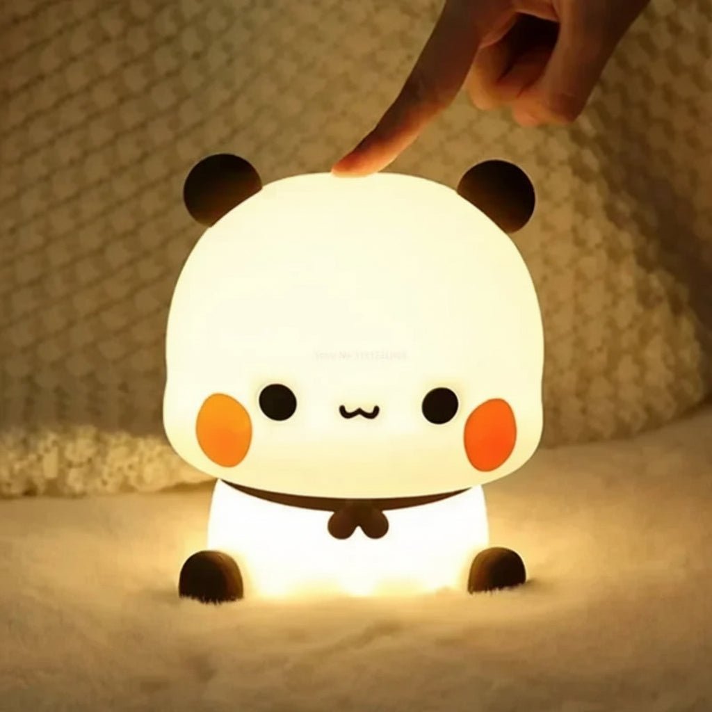 PANDABLOOM – Lampada Notturna LED Panda Decorativa con Luce Rilassante