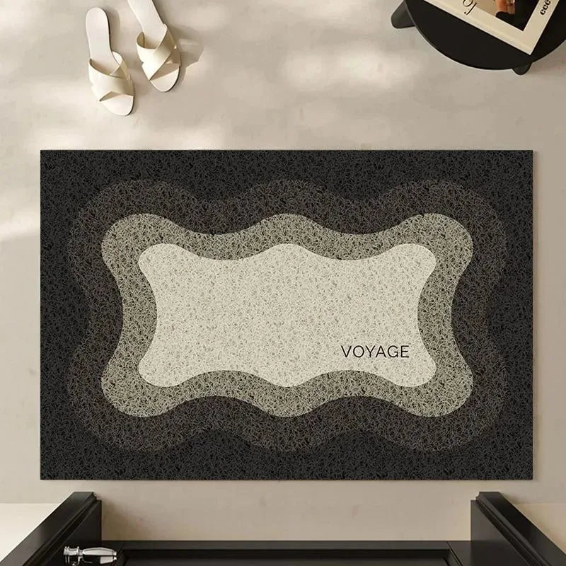 PATTERNSOFT – Tappeto in Flanella Geometrico Elegante, Design Morbido e Antiscivolo per Decorazioni per la Casa