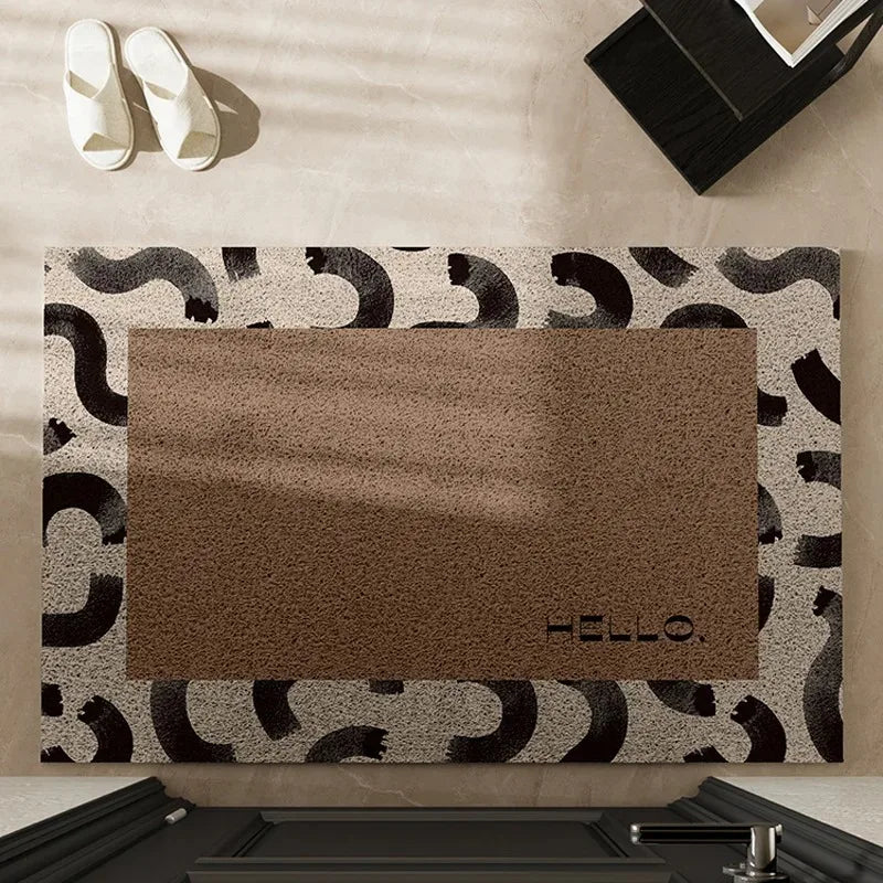 PATTERNSOFT – Tappeto in Flanella Geometrico Elegante, Design Morbido e Antiscivolo per Decorazioni per la Casa