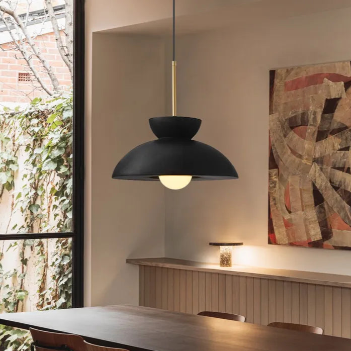 Lampada a Sospensione Metallica Nordic Simple Augustus