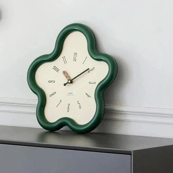 Orologio da Parete 3D a Fiore con Pendolo Silenzioso