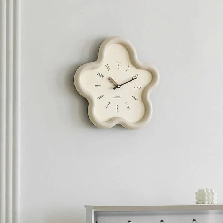 Orologio da Parete 3D a Fiore con Pendolo Silenzioso