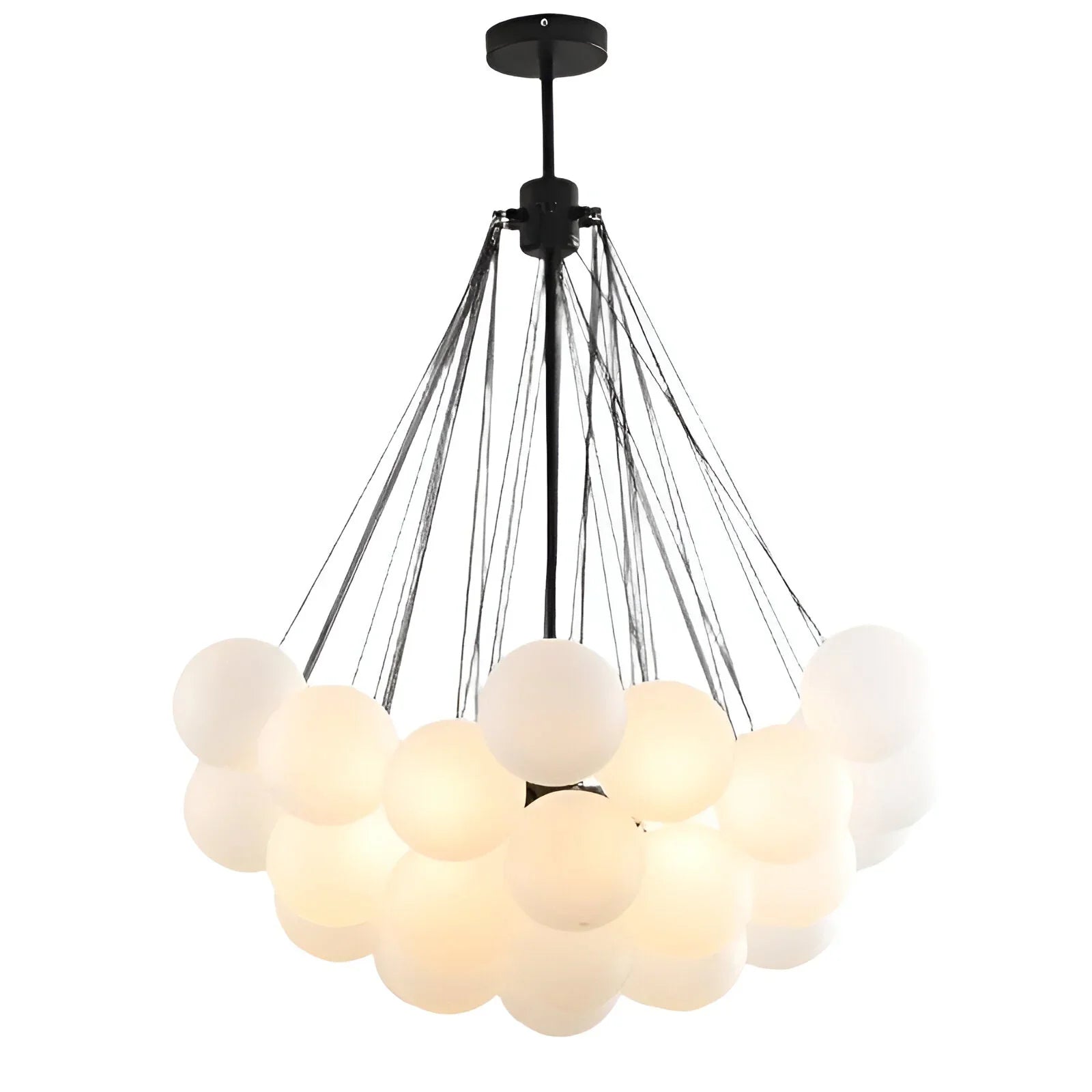 Lampadario Karlene con Palline Opache