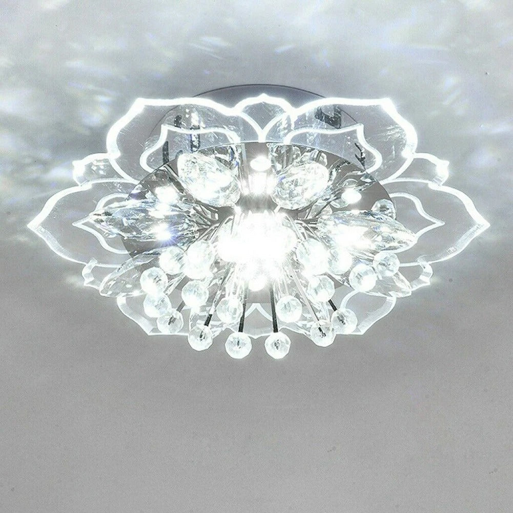 Lampada di cristallo che illuminerà il tuo interno