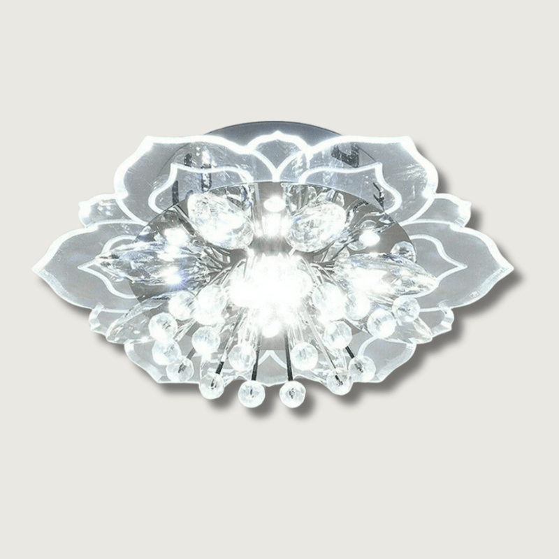 Lampada di cristallo che illuminerà il tuo interno