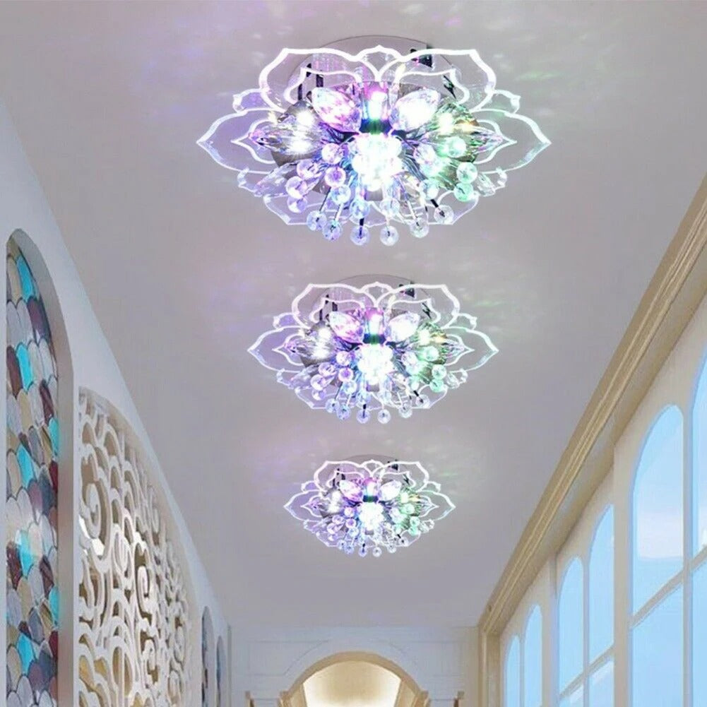 Lampada di cristallo che illuminerà il tuo interno
