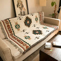 Orvain | Coperta Bohemien Intrecciata con Design Stampato in Tre Dimensioni per Soggiorno e Camera da Letto