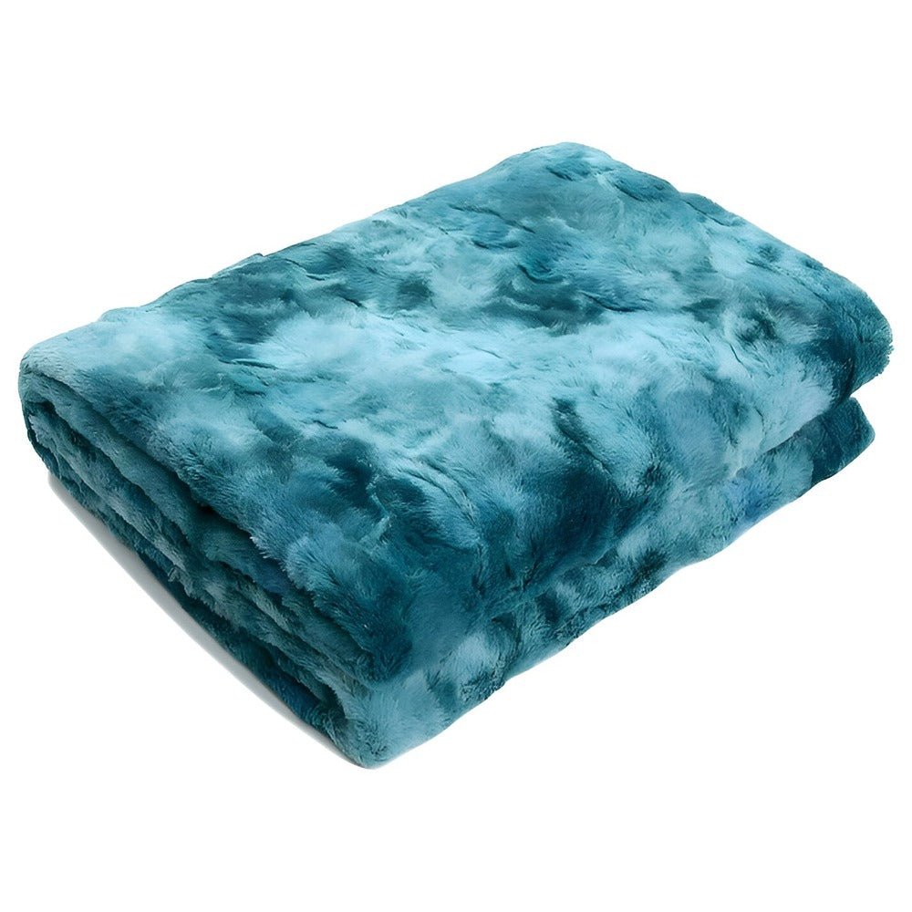 Evar | Coperta in Pile Double-Face in Sei Colori e Tre Dimensioni per Divano, Letto e Angolo Lettura