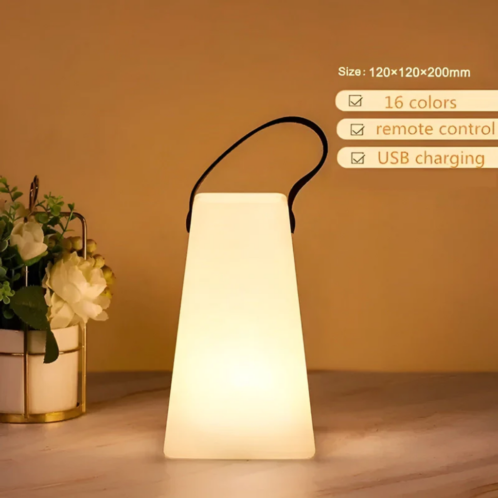 Lampada da Tavolo Portatile Impermeabile Wireless - RadianceFlex