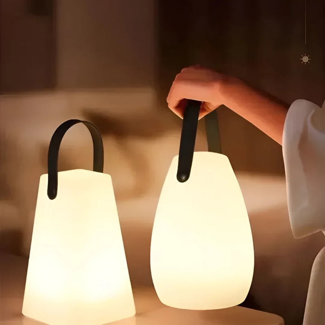 Lampada da Tavolo Portatile Impermeabile Wireless - RadianceFlex