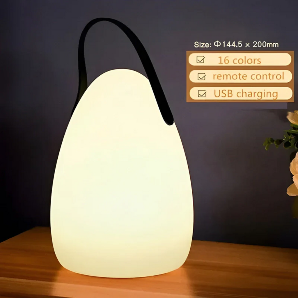 Lampada da Tavolo Portatile Impermeabile Wireless - RadianceFlex