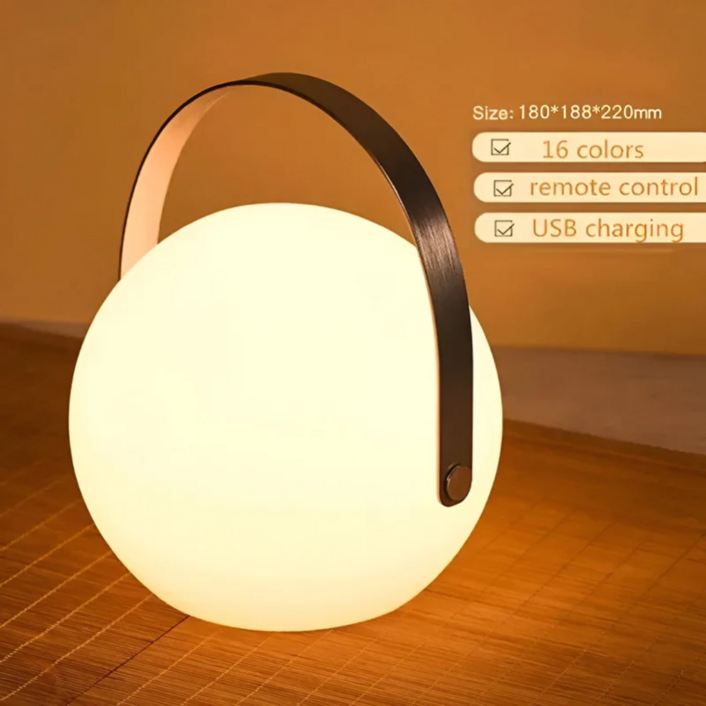 Lampada da Tavolo Portatile Impermeabile Wireless - RadianceFlex