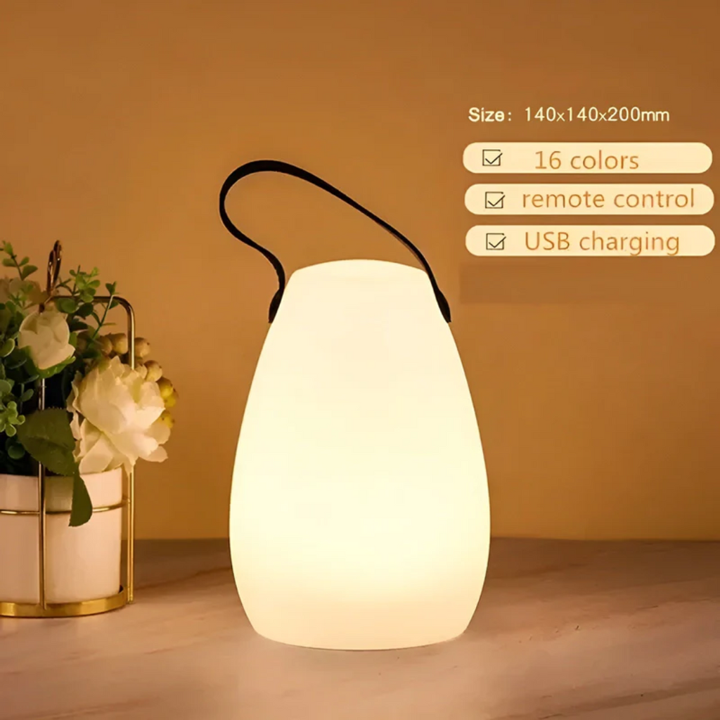 Lampada da Tavolo Portatile Impermeabile Wireless - RadianceFlex