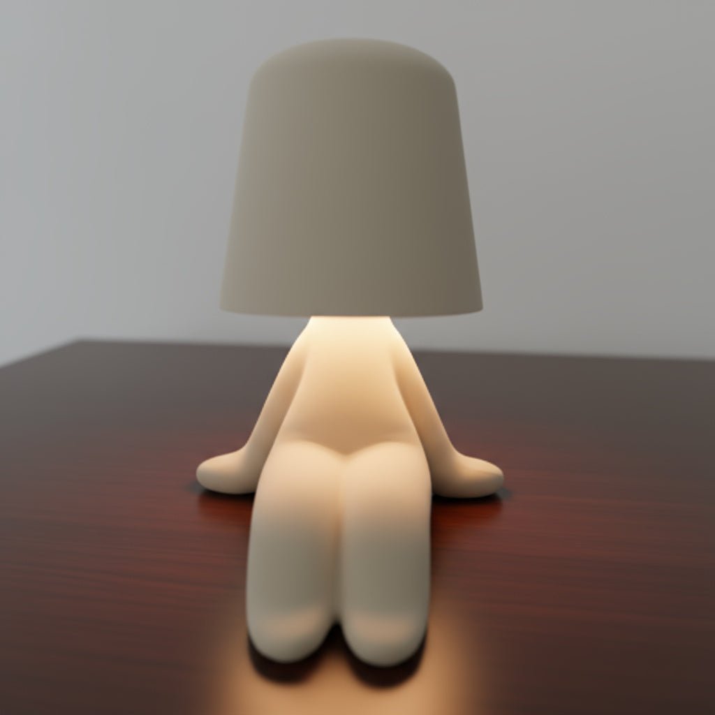 POSELITE – Lampada da Scrivania LED Creativa Design Unico a Forma Umana per Illuminazione da Tavolo