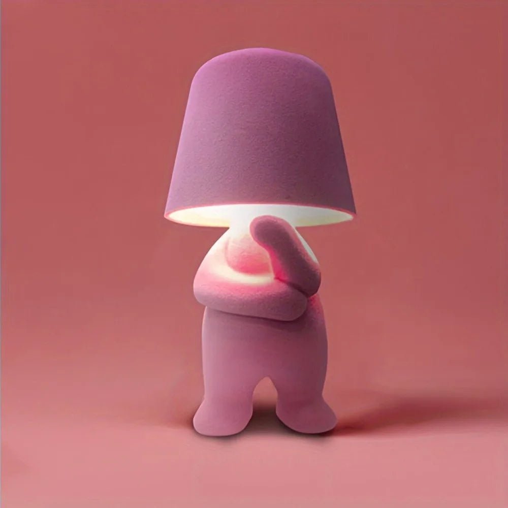 POSELITE – Lampada da Scrivania LED Creativa Design Unico a Forma Umana per Illuminazione da Tavolo