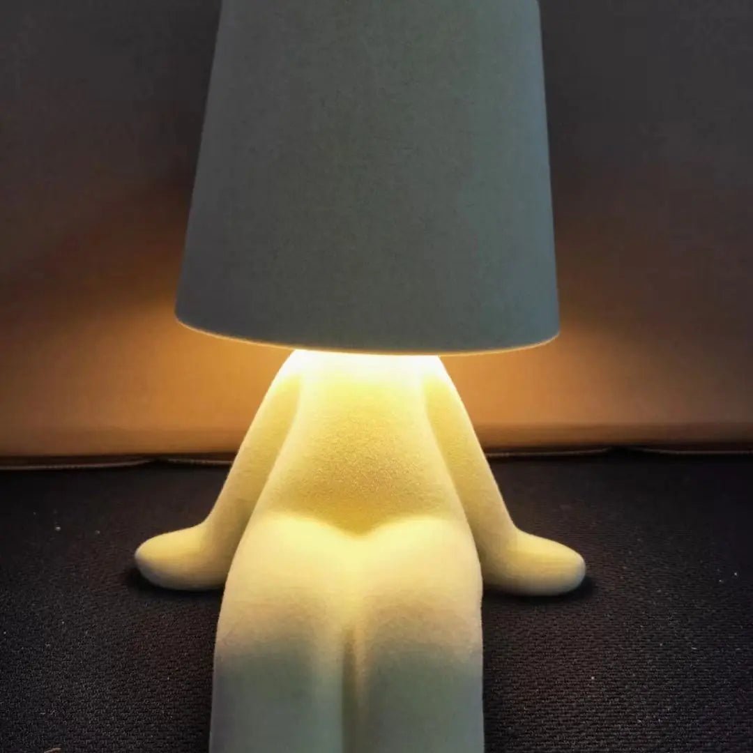 POSELITE – Lampada da Scrivania LED Creativa Design Unico a Forma Umana per Illuminazione da Tavolo