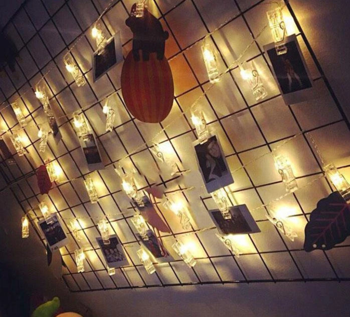 Amigos - Stringa di luci LED con clip