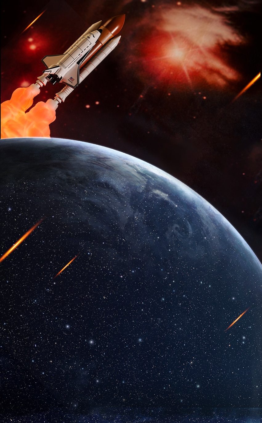 Rokit - Lampada Space Shuttle 3D