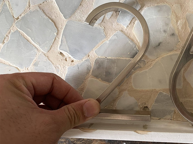 Numeri civici moderni in argento