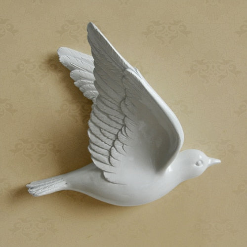 BirdSerenity - arte murale unica e fatta a mano