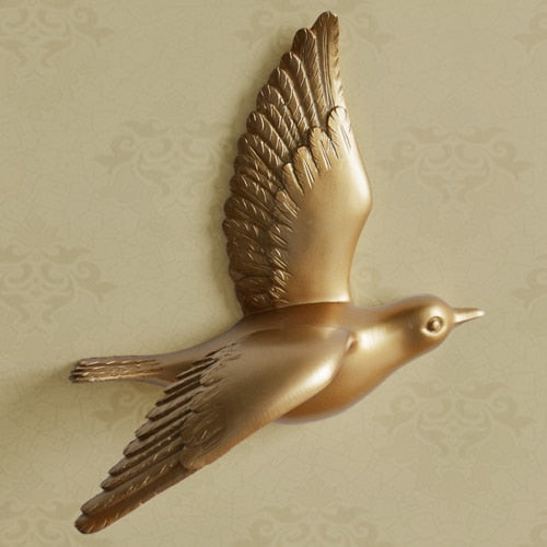 BirdSerenity - arte murale unica e fatta a mano