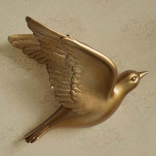 BirdSerenity - arte murale unica e fatta a mano