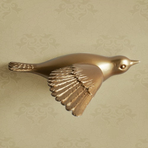 BirdSerenity - arte murale unica e fatta a mano