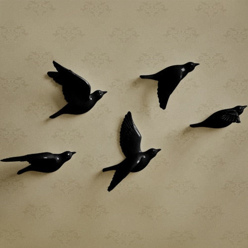 BirdSerenity - arte murale unica e fatta a mano