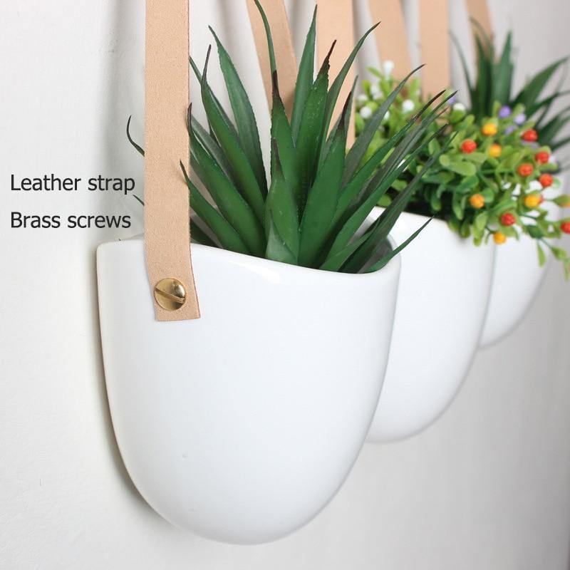 Vasi da fiori in ceramica Garduruin | Eleganti supporti per piante | Decorazione per la casa e il giardino