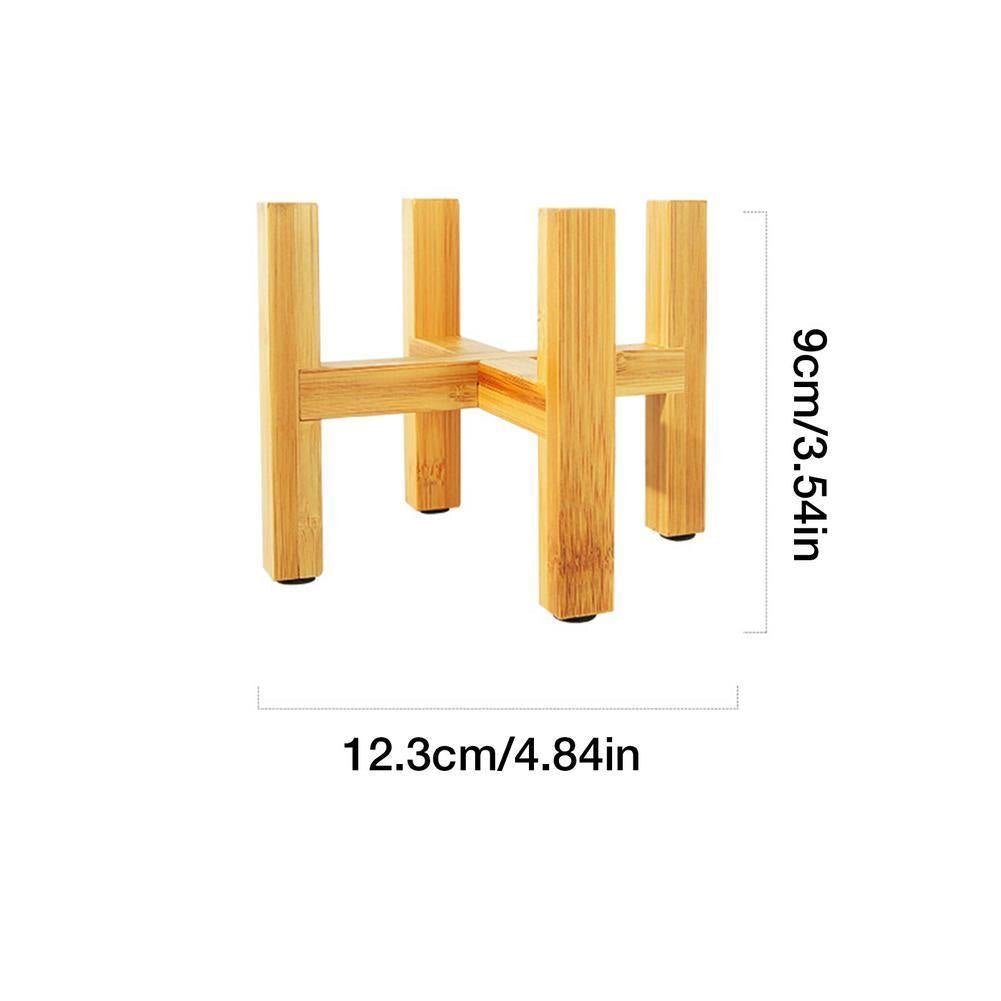 Supporto per piante BambooElevate realizzato in legno di bambù | Regolabile e Stabile | Perfetto per interni