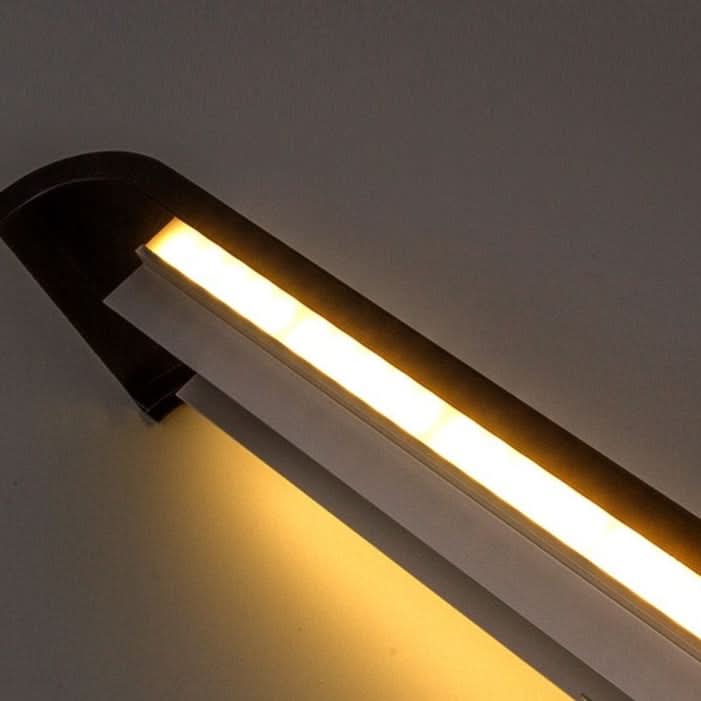 Lampada da Parete LED Contemporanea – Luce in Alluminio Nero Elegante