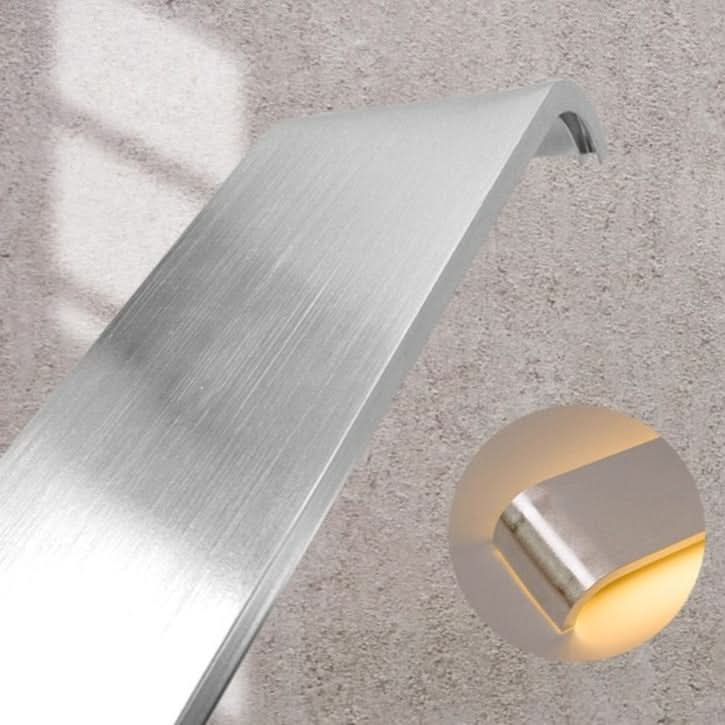Lampada da Parete LED Contemporanea – Luce in Alluminio Nero Elegante