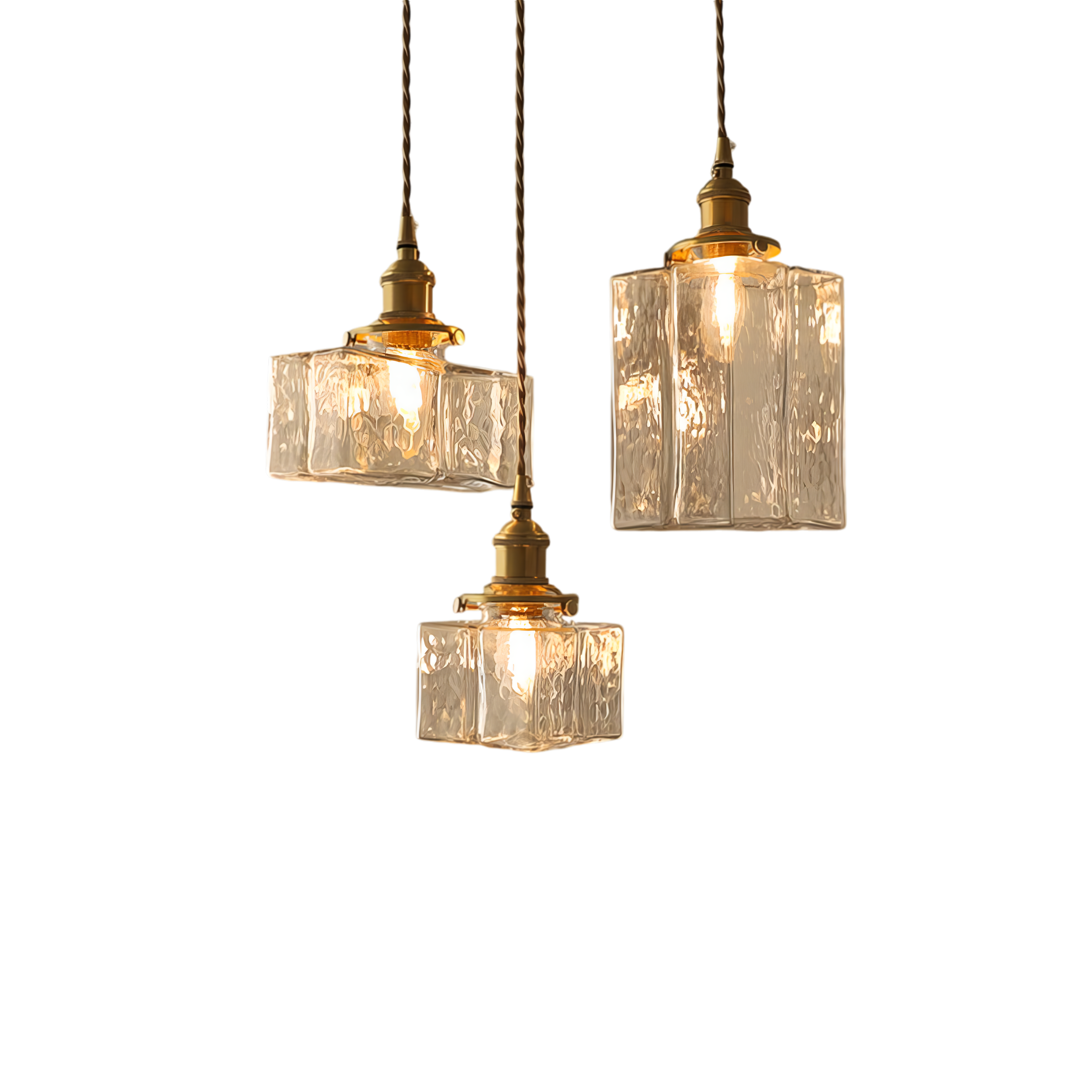 Lampada a Sospensione in Vetro Moderno Fatima – Stile Retro