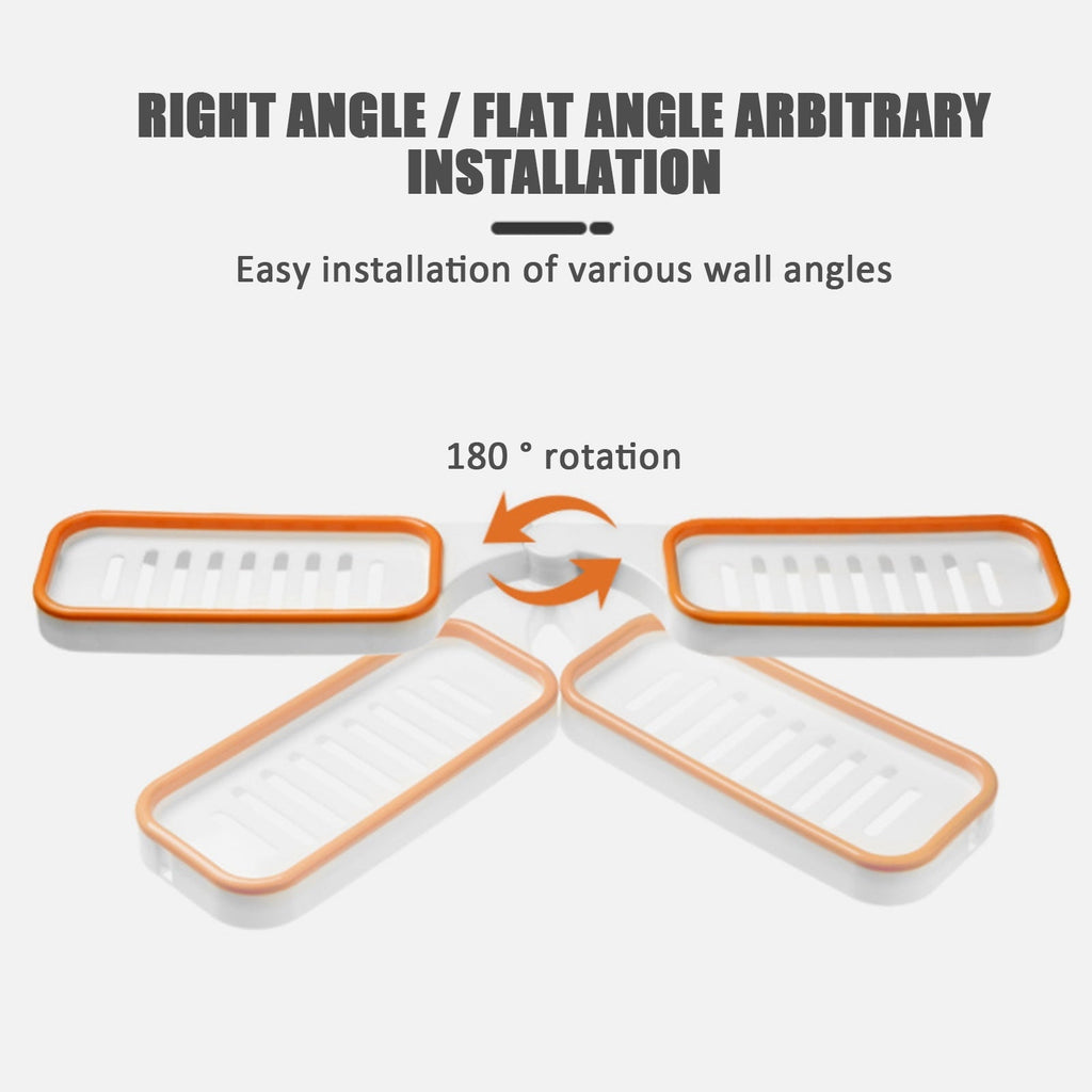 Ocerar™ Scaffale Angolare senza Forare – Soluzione Intelligente per il Bagno | 50% SCONTO